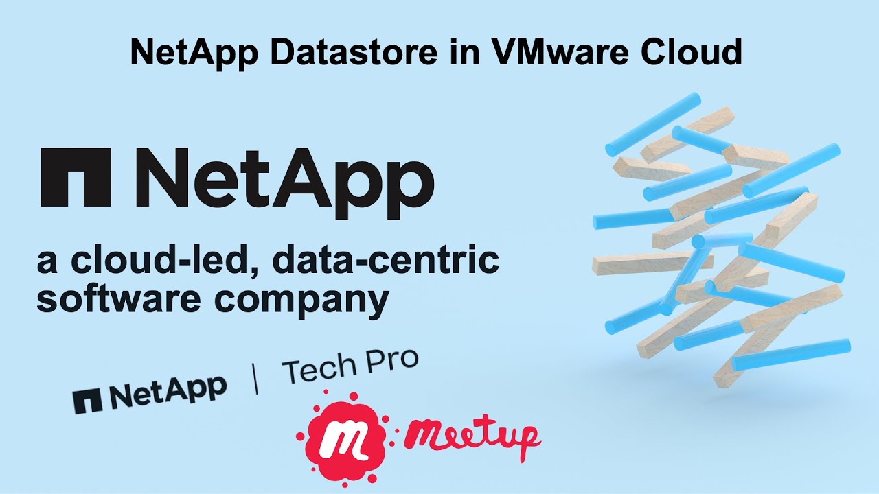 NetApp Tech Pro Sweden Meetup – NetApp Datastore in VMware Cloud on AWS