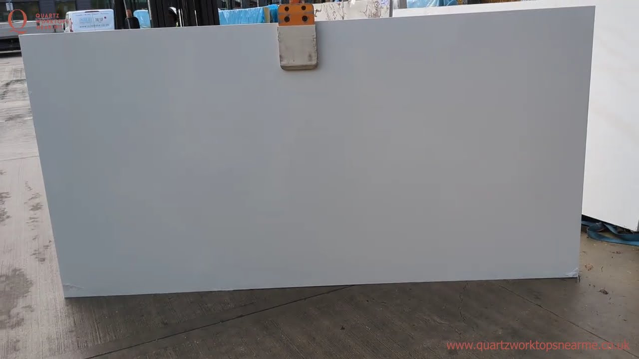 Snow white Quartz Slab - Nile Stone 