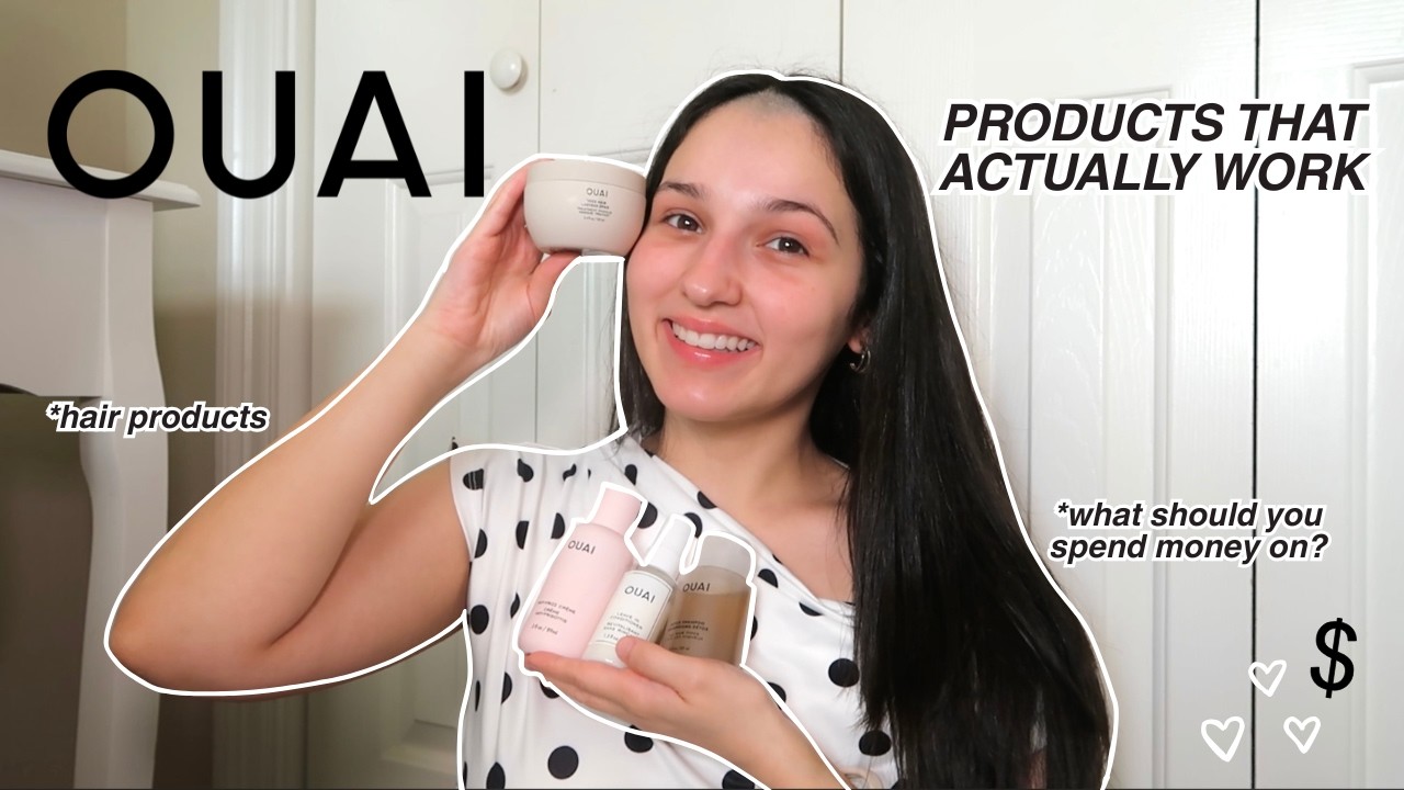 BEST OUAI HAIR PRODUCTS - what you should actually spend your money on (top 7 products)