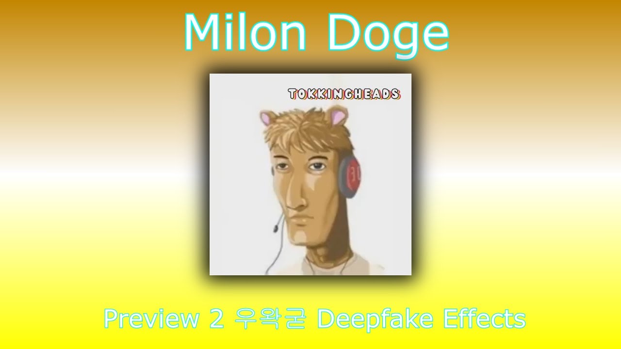 Preview 2 우왁굳 Deepfake Effects