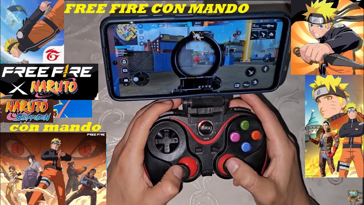 Tutorial como jugar Free Fire con mando para celular