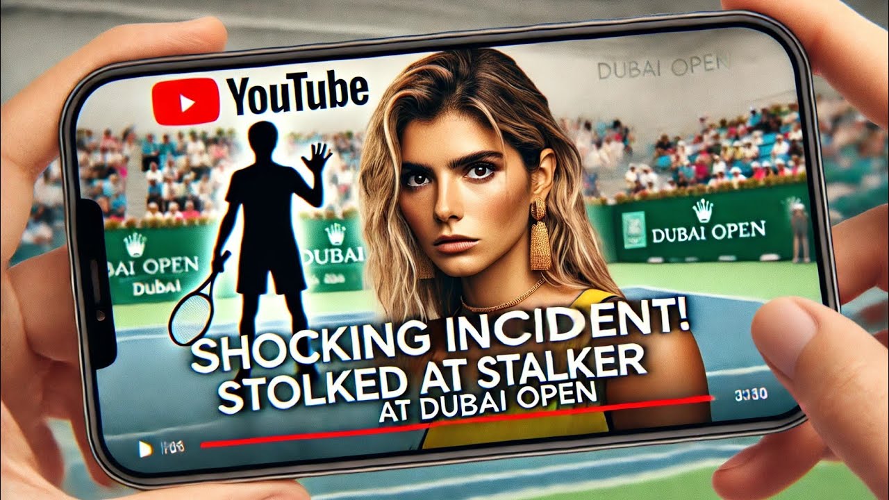Emma Raducanu Stalked at Dubai Open | Security Removes Fan Amid Match Disruption
