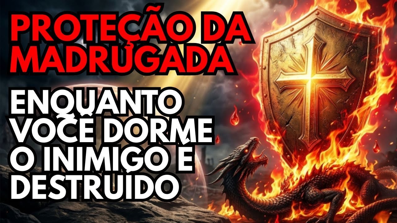 🔥 Durma Protegido: O Sangue de Jesus DESTRÓI Todo Inimigo Oculto Nesta Madrugada
