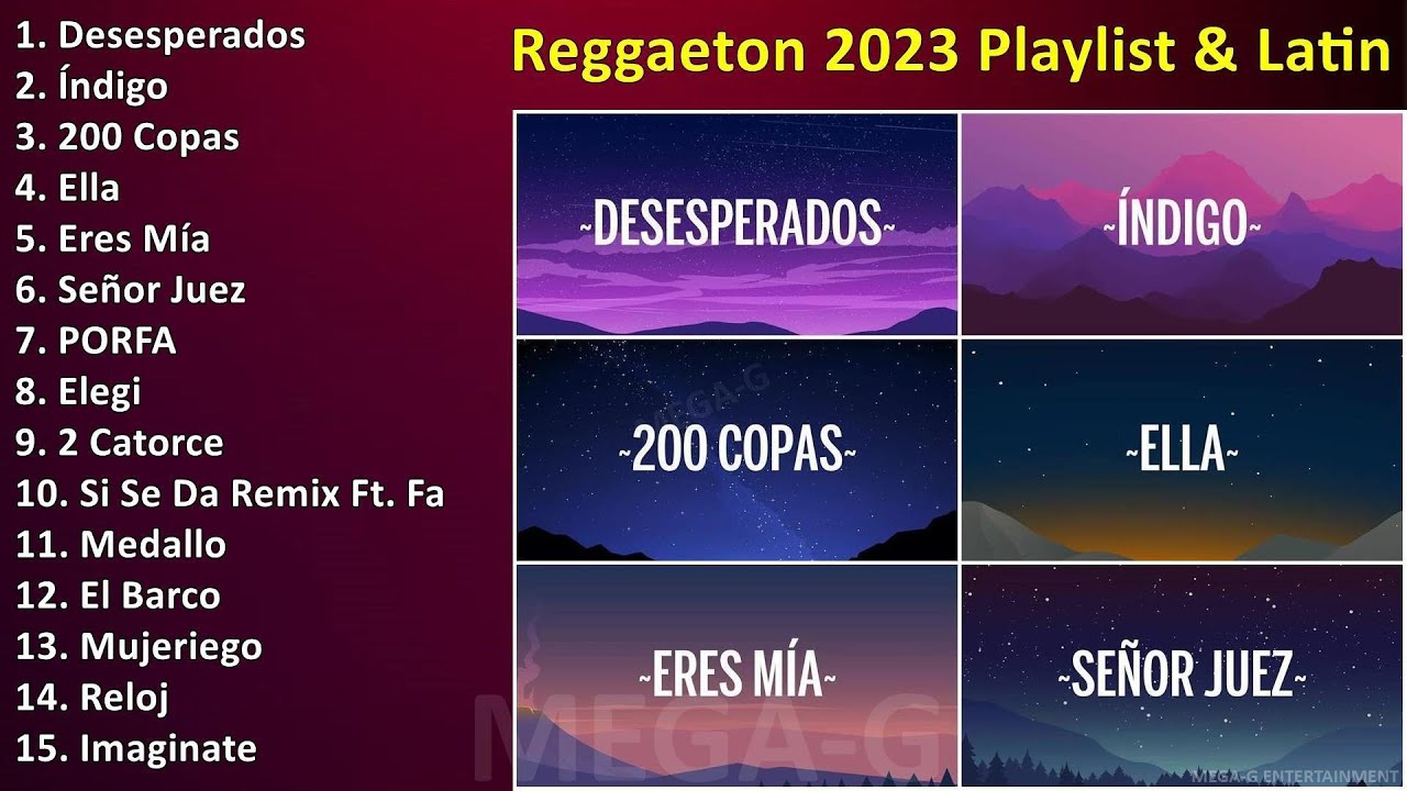 Reggaeton 2023 Playlist & Latin Music 2023 ~ Grandes &Eacute;xitos Enganchados