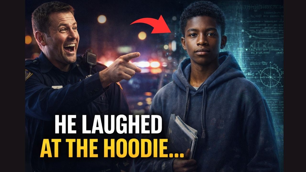 Cop Stops Quiet Teen in a Worn Hoodie at Midnight — What Happens Next Leaves Him Stunned
