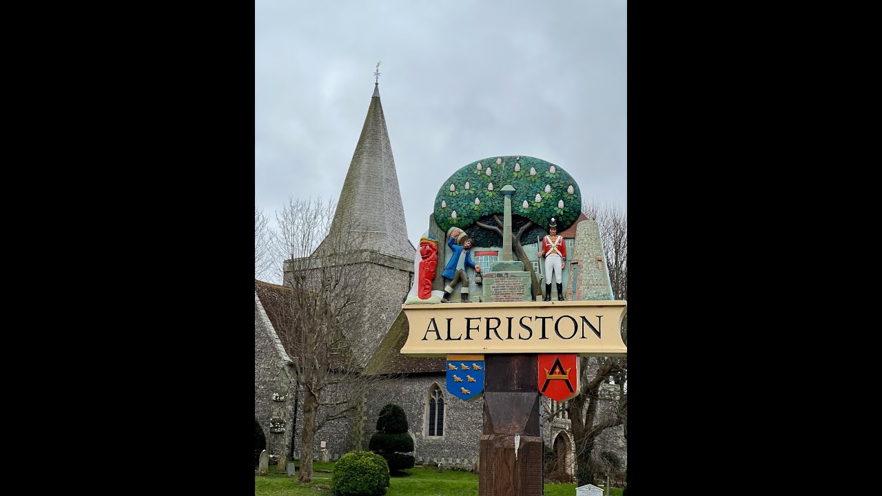Wow, not such a sleepy village after all! Alfriston, East Sussex, HeyGo tour - Go with Graham