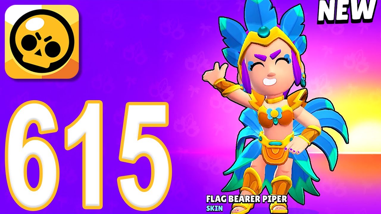 Brawl Stars - Gameplay Walkthrough Part 615 - Flag Bearer Piper (iOS, Android)