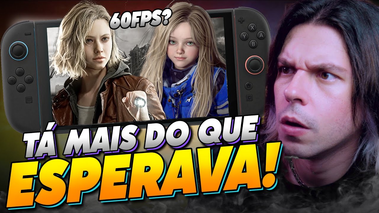 RESIDENT EVIL 9 e PRAGMATA estão a 60FPS no Nintendo Switch 2?!