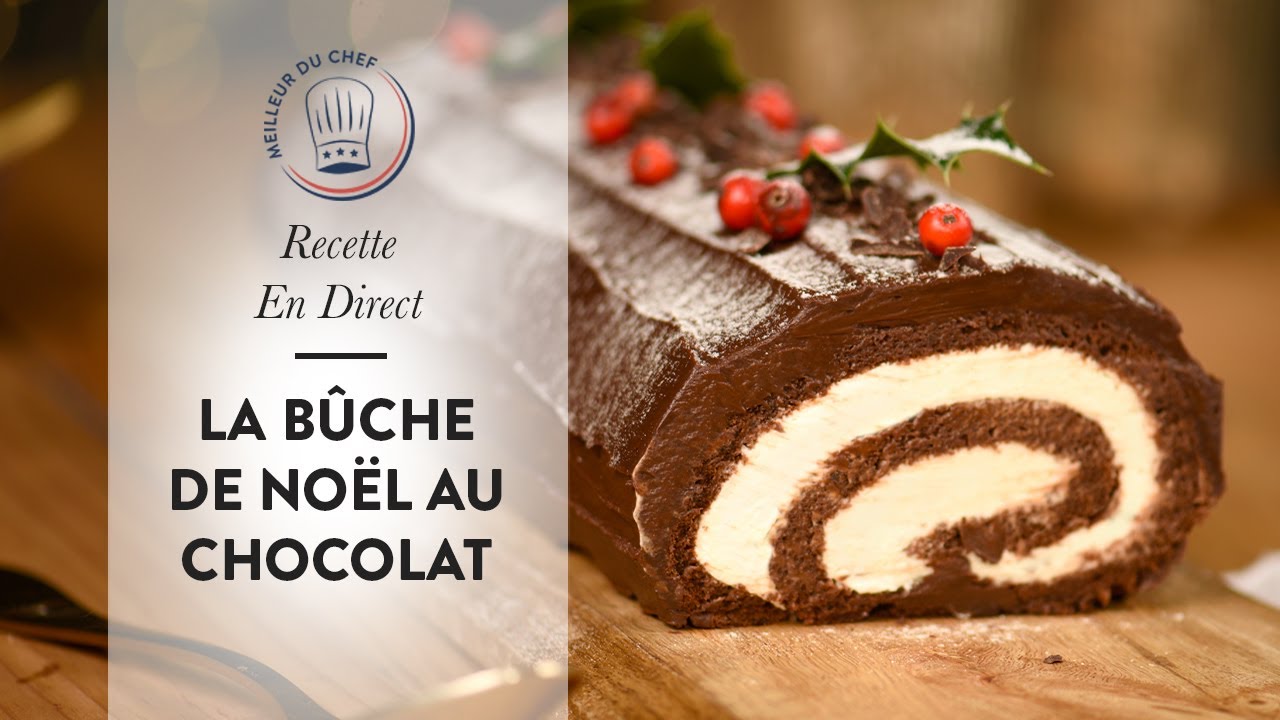 Recette de Noël : la Bûche De Noël au Chocolat