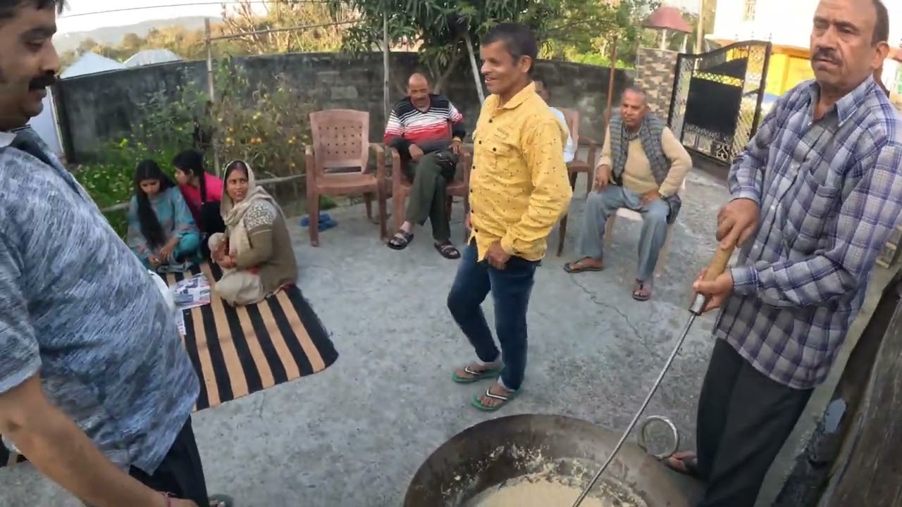 Holi 2026 Part 2 – After bathing, evening Prasad and Sangat #holi #india #travel 