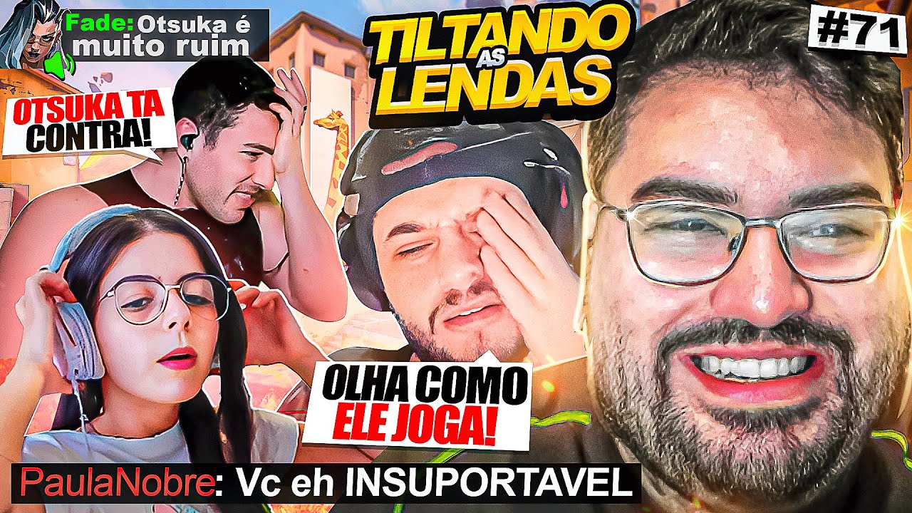 CHUVA DE OFENSAS KKK GOSTEI - TILTANDO AS LENDAS #71