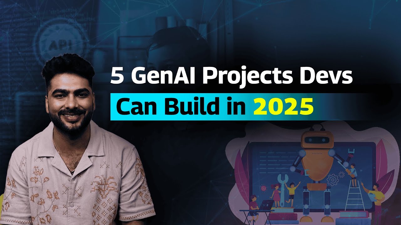 5 GenAI Projects Developers Should Build in 2025 | Portfolio-Ready AI Projects | Learnbay
