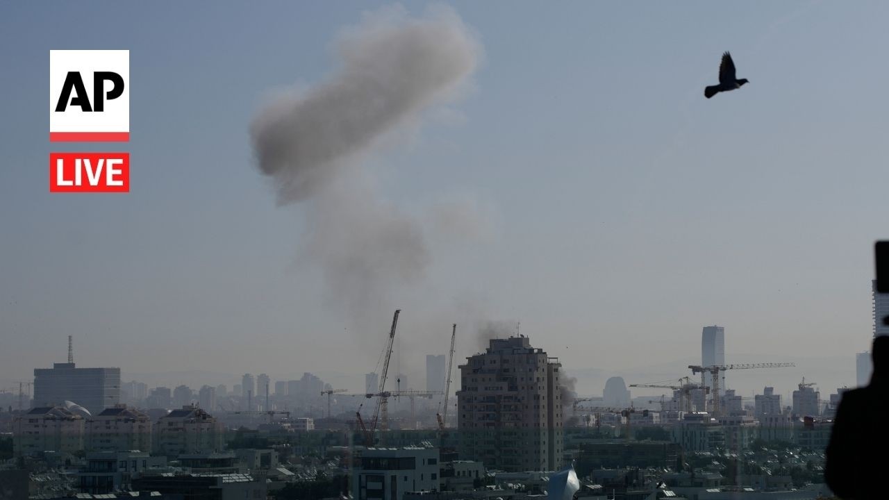 LIVE: Tel Aviv and Jerusalem skyline as Iran war continues