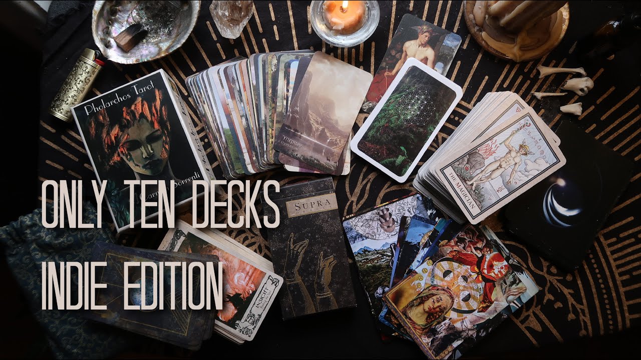 #Only10IndieDecks // With @RoseHoneyRitual // Why Do I Do This To Myself?? // Favourite Indie Decks