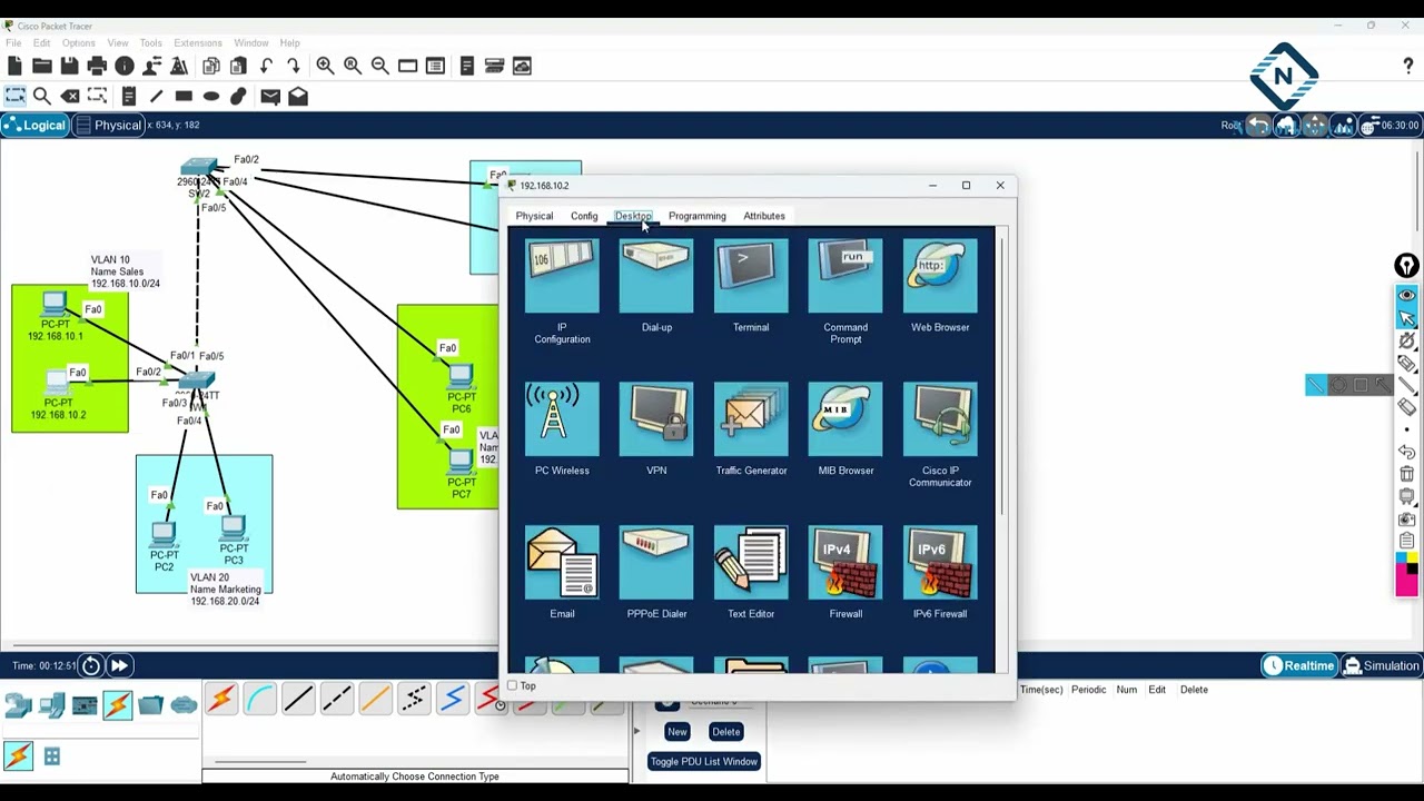 Лабораторная работа VLAN в Cisco Packet Tracer | Лабораторная работа CCNA