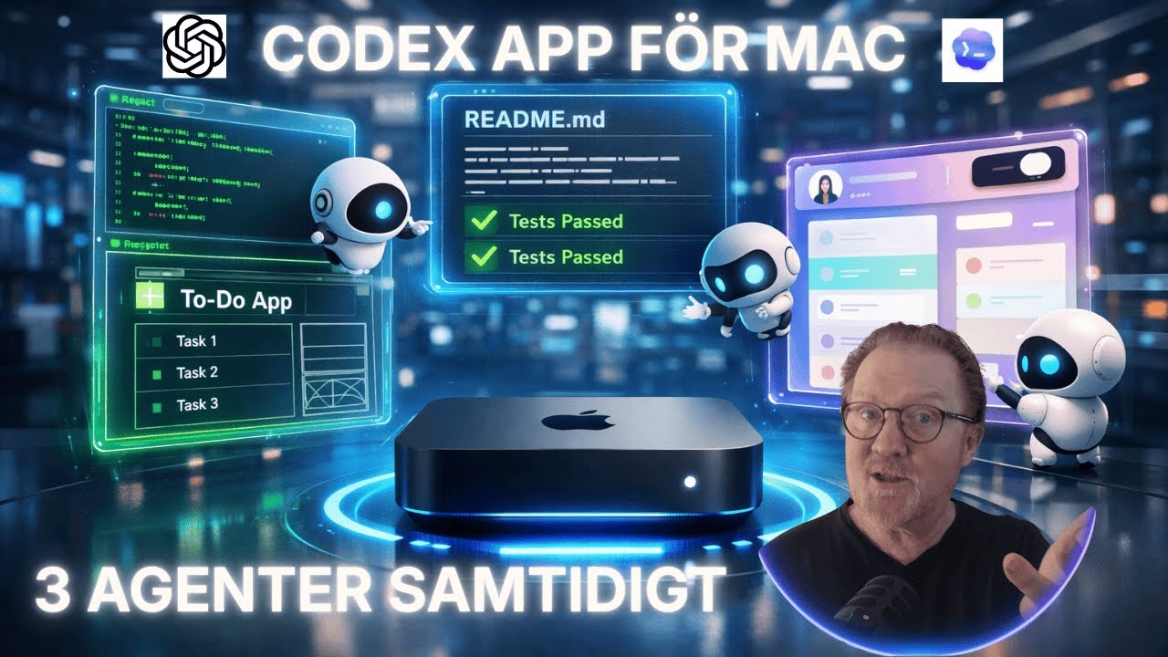 OpenAI Codex för Mac - installation och första intryck!