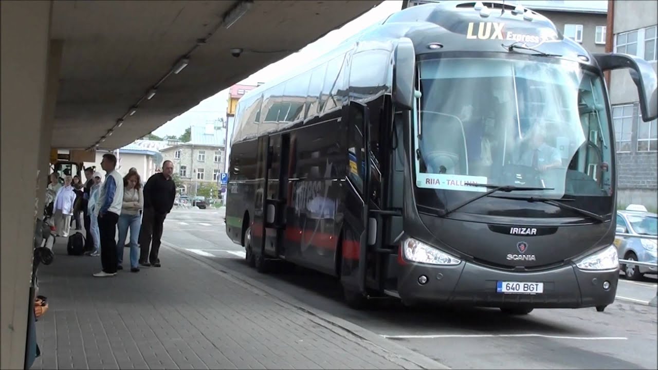 Tallinn Bus Station, arrival