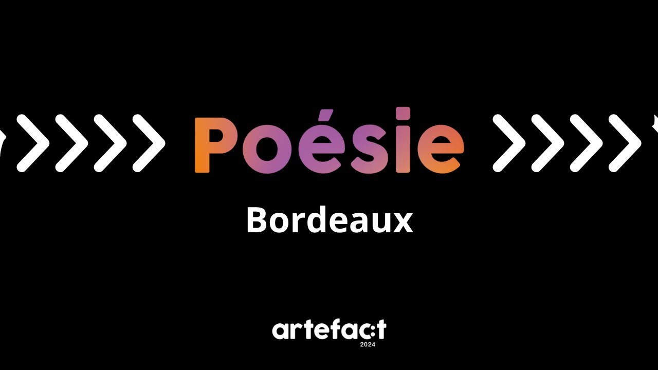 POESIE BORDEAUX