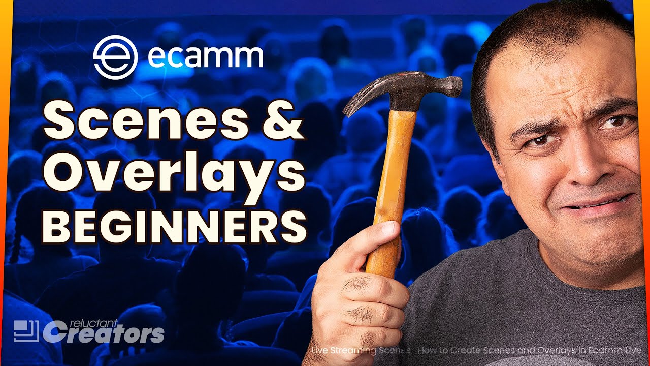 Scenes and Overlays in Ecamm Live Streaming and Recording