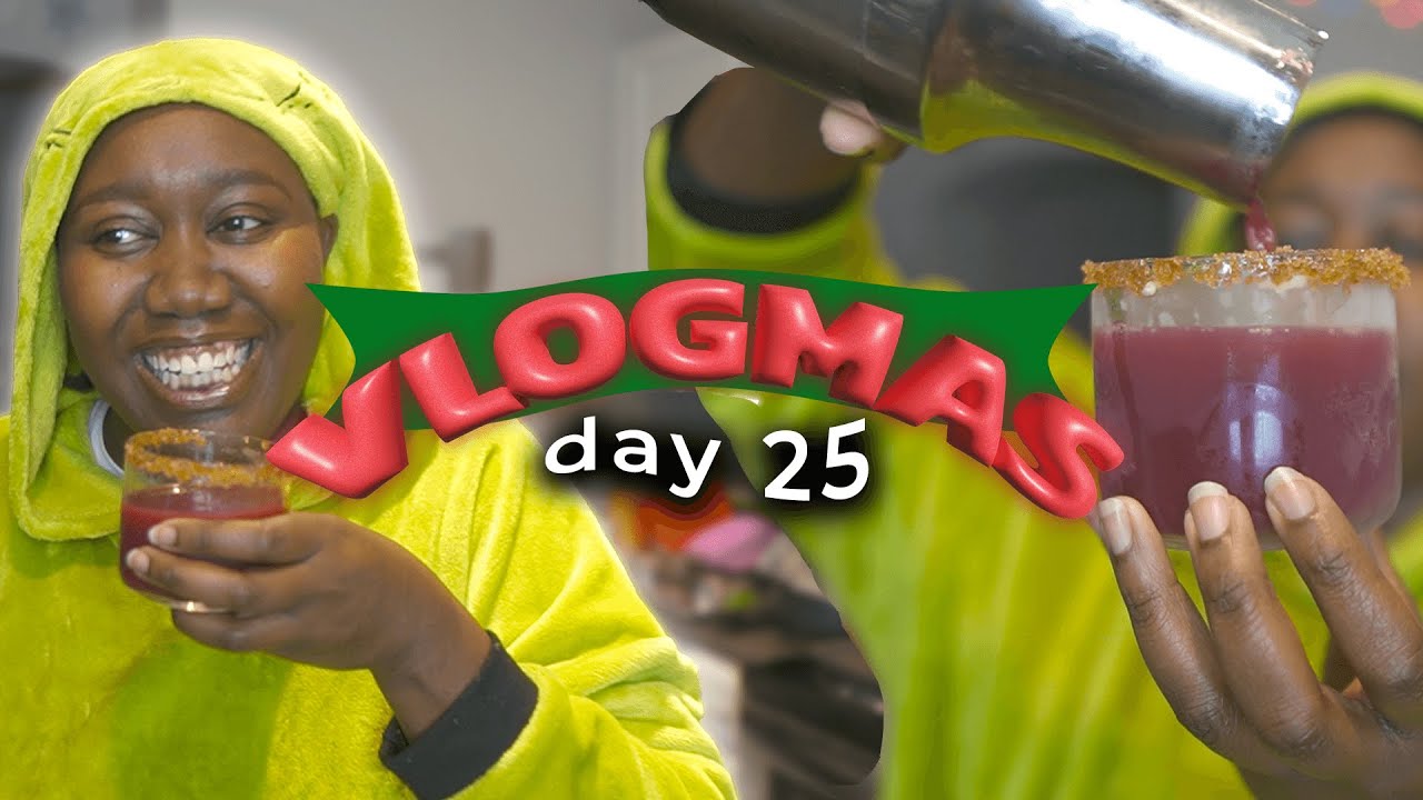A Pomegranate Margarita To End Your Year RIGHT!! (Thirsty Thursday) ✹ VLOGMAS DAY 25