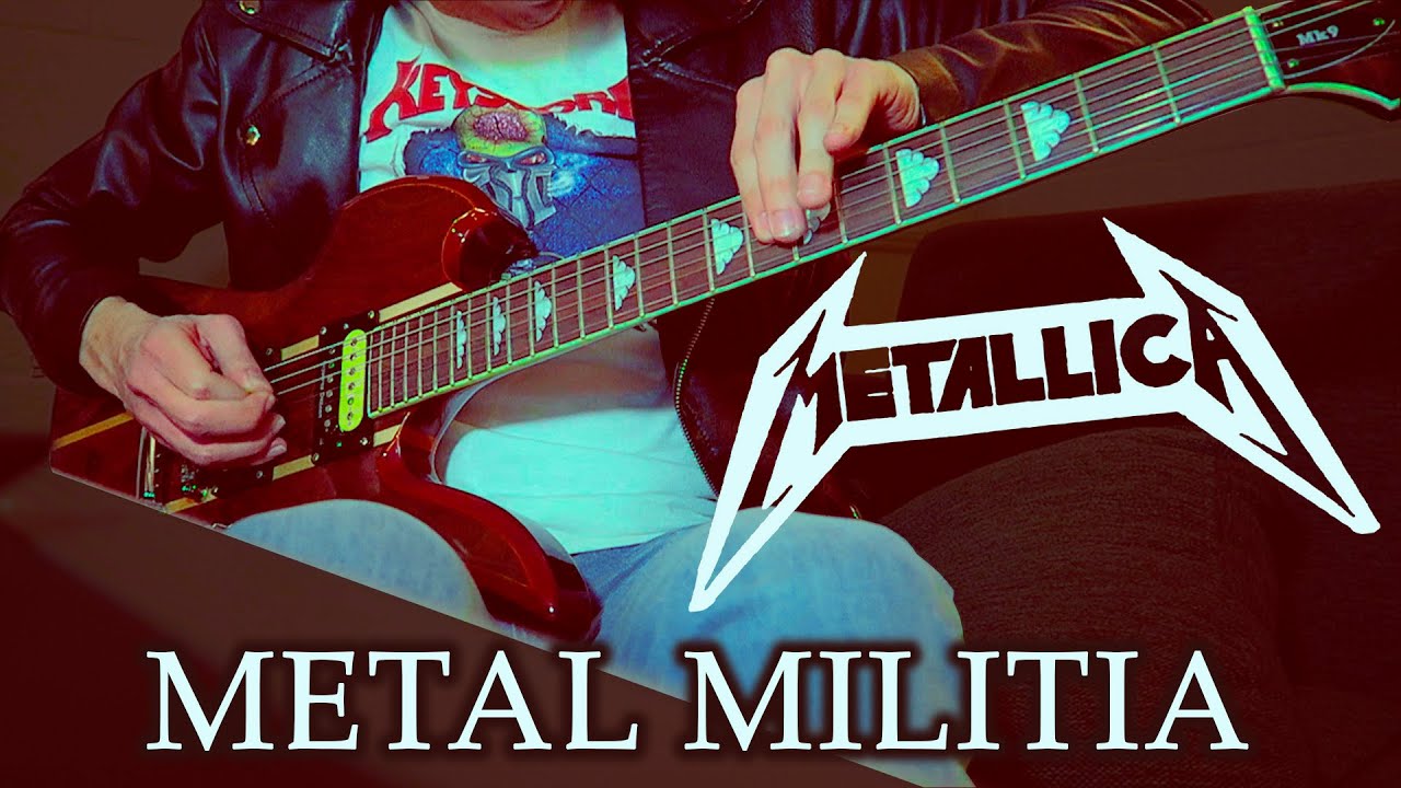 Metallica - Metal Militia [No Life 'Til Leather Demo] (Guitar Cover)
