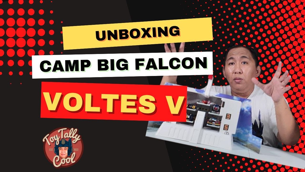 Launch the Voltes Team!!! Unboxing and Review: Voltes V Camp Big Falcon Model Base