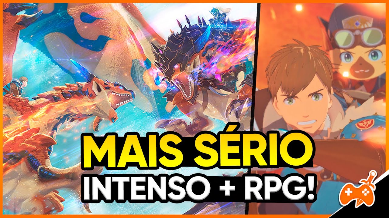 O NOVO Monster Hunter est&aacute; MAIS RPG do que NUNCA!