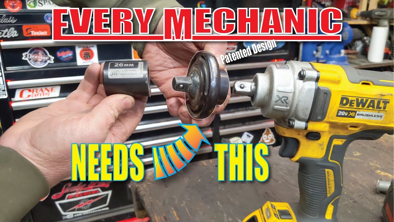 Universal Weighted Impact Socket Adapter BUILD -one of a kind- DIY