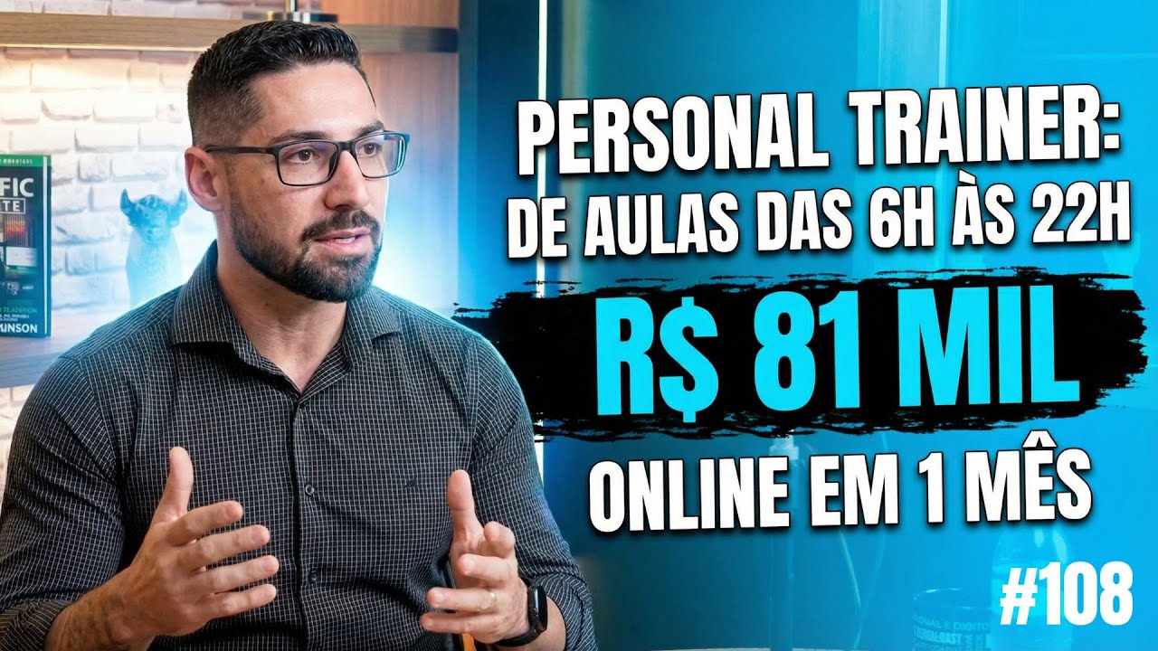 Personal largou presencial ao bater R$10mil online por 3 meses seguidos | Rafael Rosa GlobalCast#108