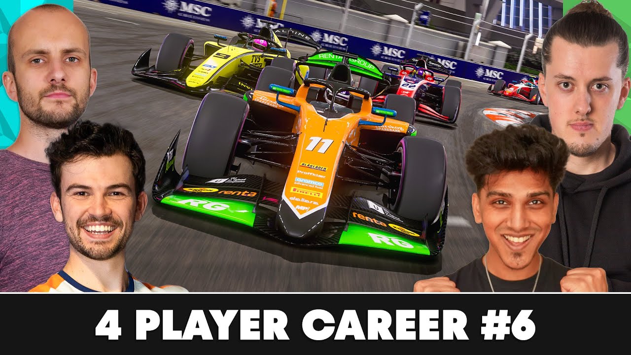 We're Fighting PLAYERS For The First Time! - 4 Player Career