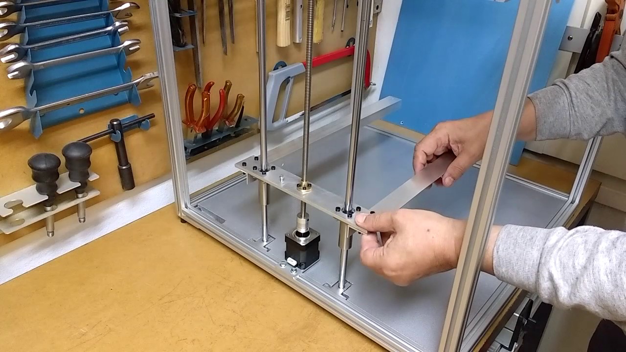 Construcción impresora 3D H-Bot (5 )
