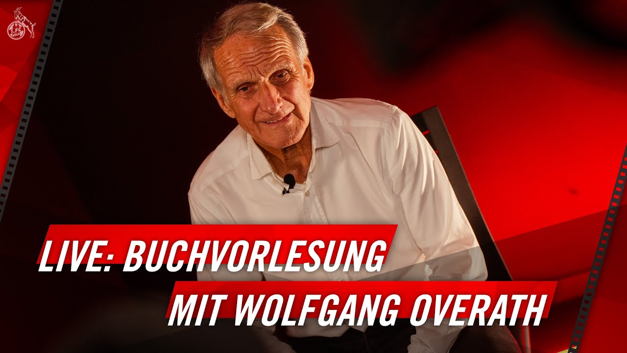 LIVE: WOLFGANG OVERATH & SVEN PISTOR Lesung im 12. Mann | 1. FC Köln