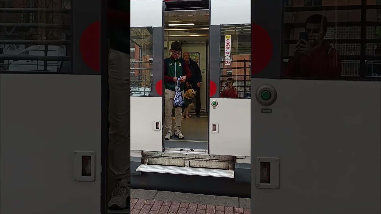 Civia rumbo a Llamquique: &iexcl;Puertas Cerradas, Corre!#train #trainspotting #civia #renfe#railway#train