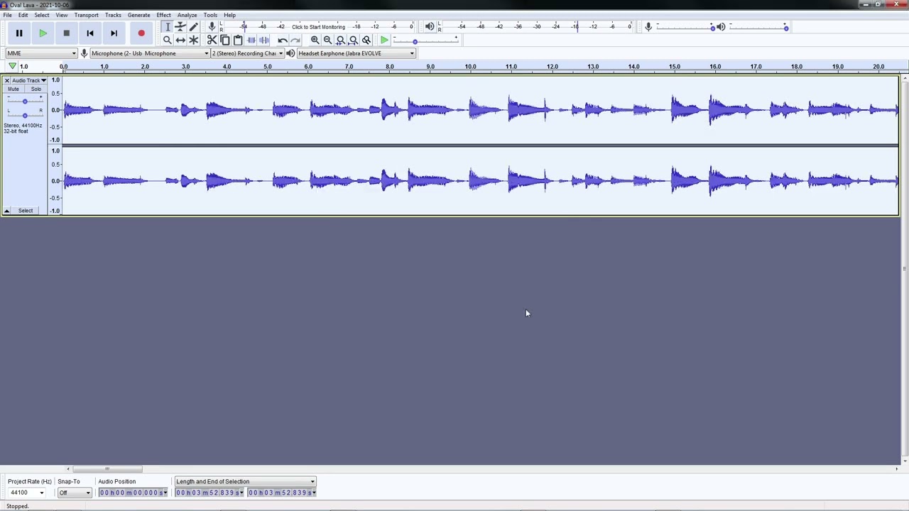 Enhancing a Guitar Recording in Audacity
