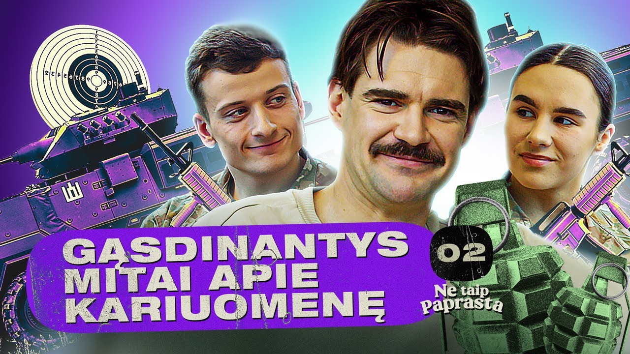Kas labiausiai gąsdina stojant į kariuomenę? | Ne taip paprasta x Kariūnai | S1EP2