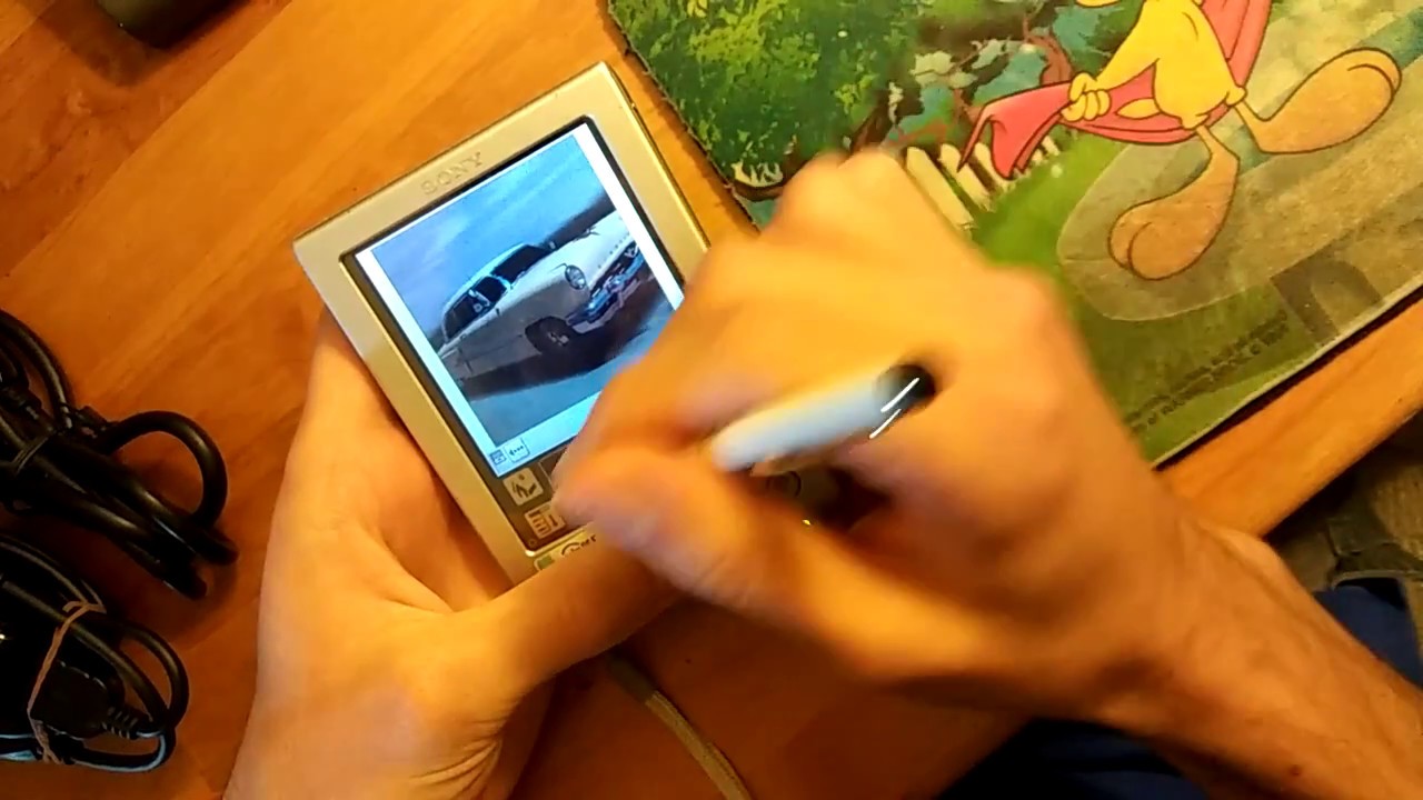 Checking Out a Sony Clie TJ-25