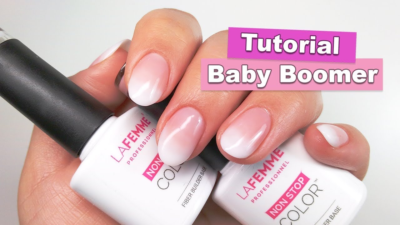Tutorial BABY BOOMER e RICOSTRUZIONE con le nuove basi HD Builder di La Femme | desmynails