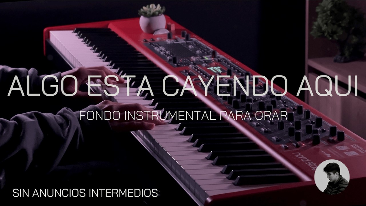 Fondo para Predicar o Adorar a Dios😭 // SIN ANUNCIOS - Algo Está Cayendo Aquí - Tiempo Con Dios