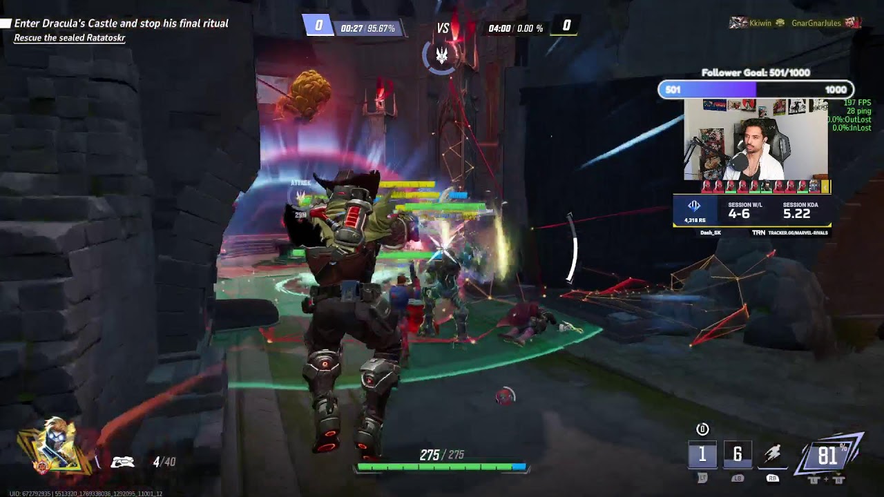 DRUNK MAREVEL RIVALS RANKED STREAM