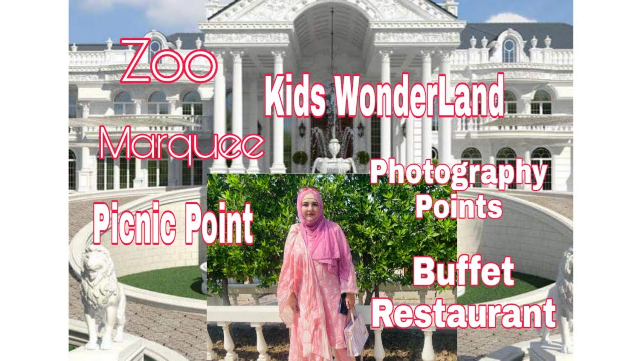 Green Apple Restaurant Sialkot Vlog | Green Apple Farm House, Zoo and Marquee | Nims Village Vlog