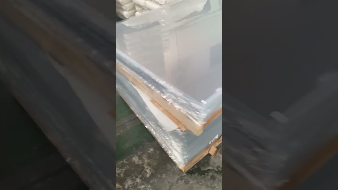 5MM thick double-sided hardened transparent #polycarbonate sheet