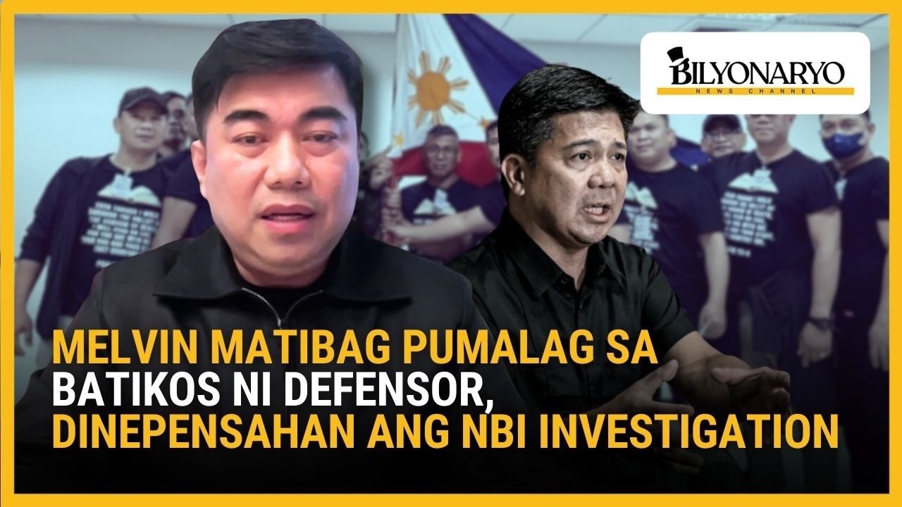 Melvin Matibag pumalag sa batikos ni Defensor, dinepensahan ang NBI investigation | Agenda