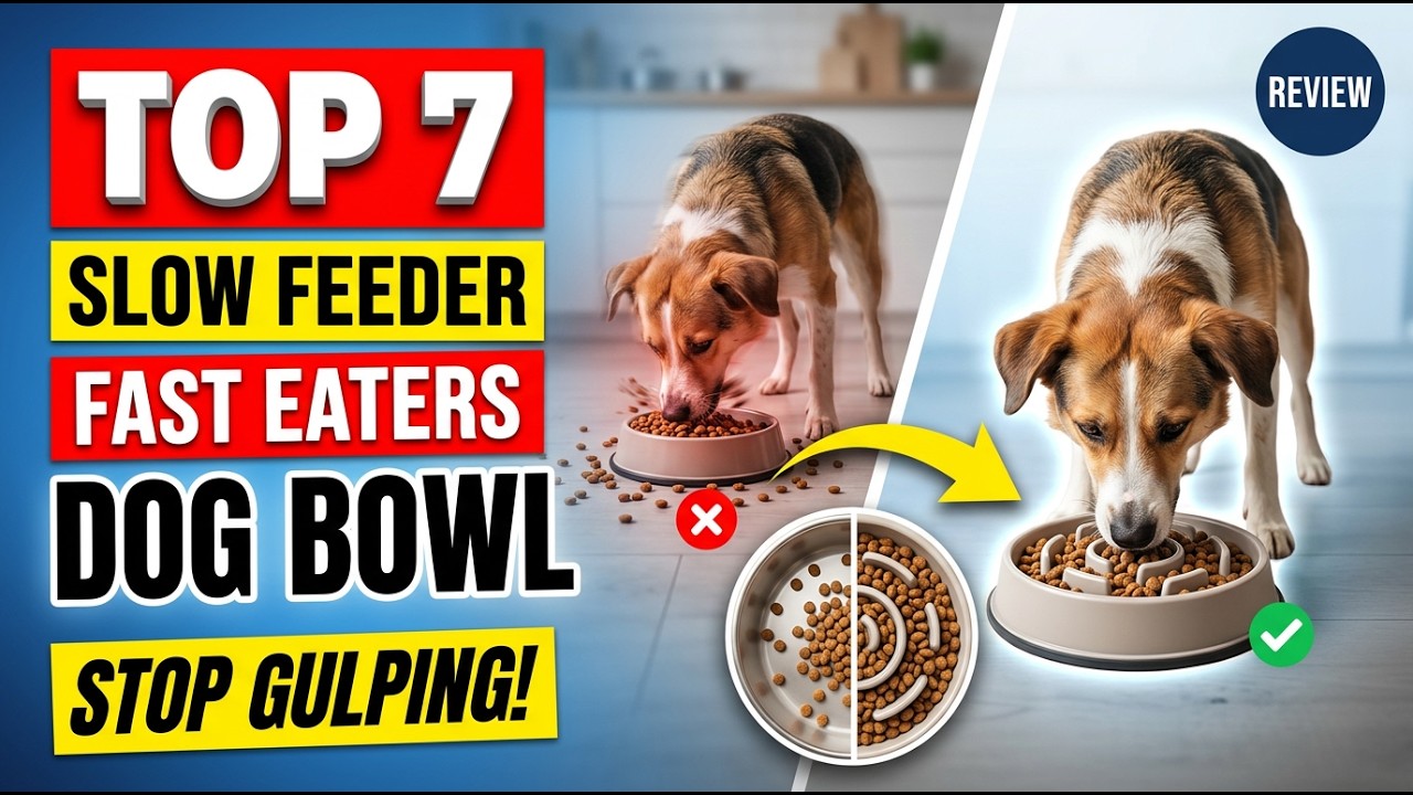 Top 7 Best Dog Slow Feeder Bowl For Fast Eaters Review (Hidden Gem) Vet Recommended 2026