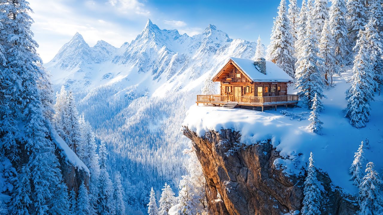 First Snow of January ❄️ Beautiful Winter Music 2026 for Stress Relief and Peaceful mind