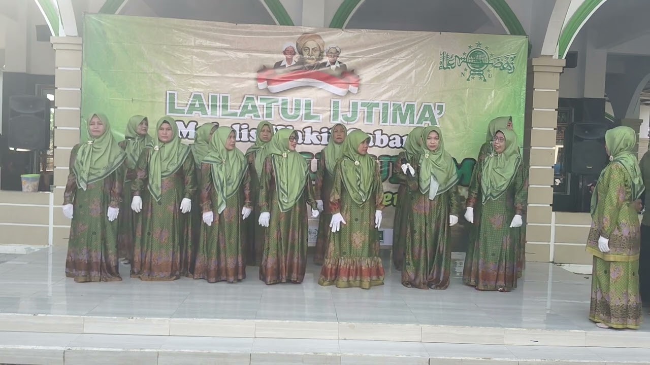 Penampilan Muslimat Cipancuh - Mars Muslimat