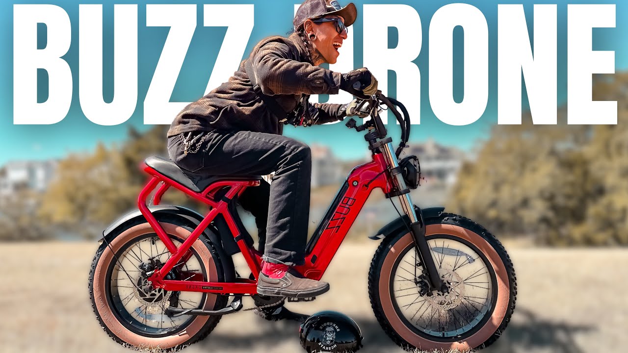 Meilleur v&eacute;lo &eacute;lectrique style moto &agrave; moins de 1&nbsp;500&nbsp;$&nbsp;? | Test du Buzz Drone Ebike&nbsp;!