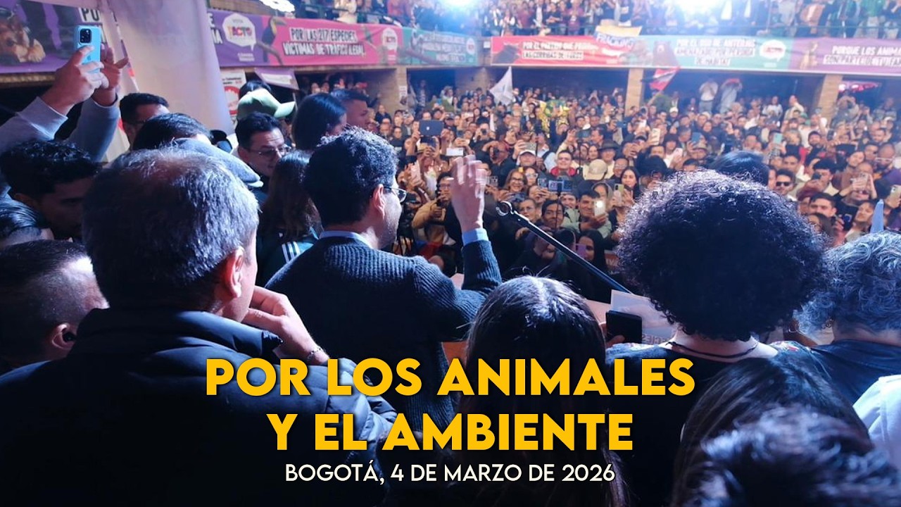 POR LOS ANIMALES Y EL AMBIENTE