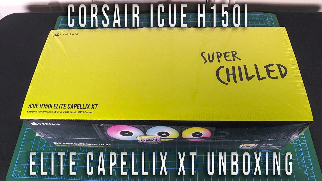 Corsair iCUE H150i Elite Capellix XT Unboxing – Ultimate 360mm RGB AIO Cooler! 🔥