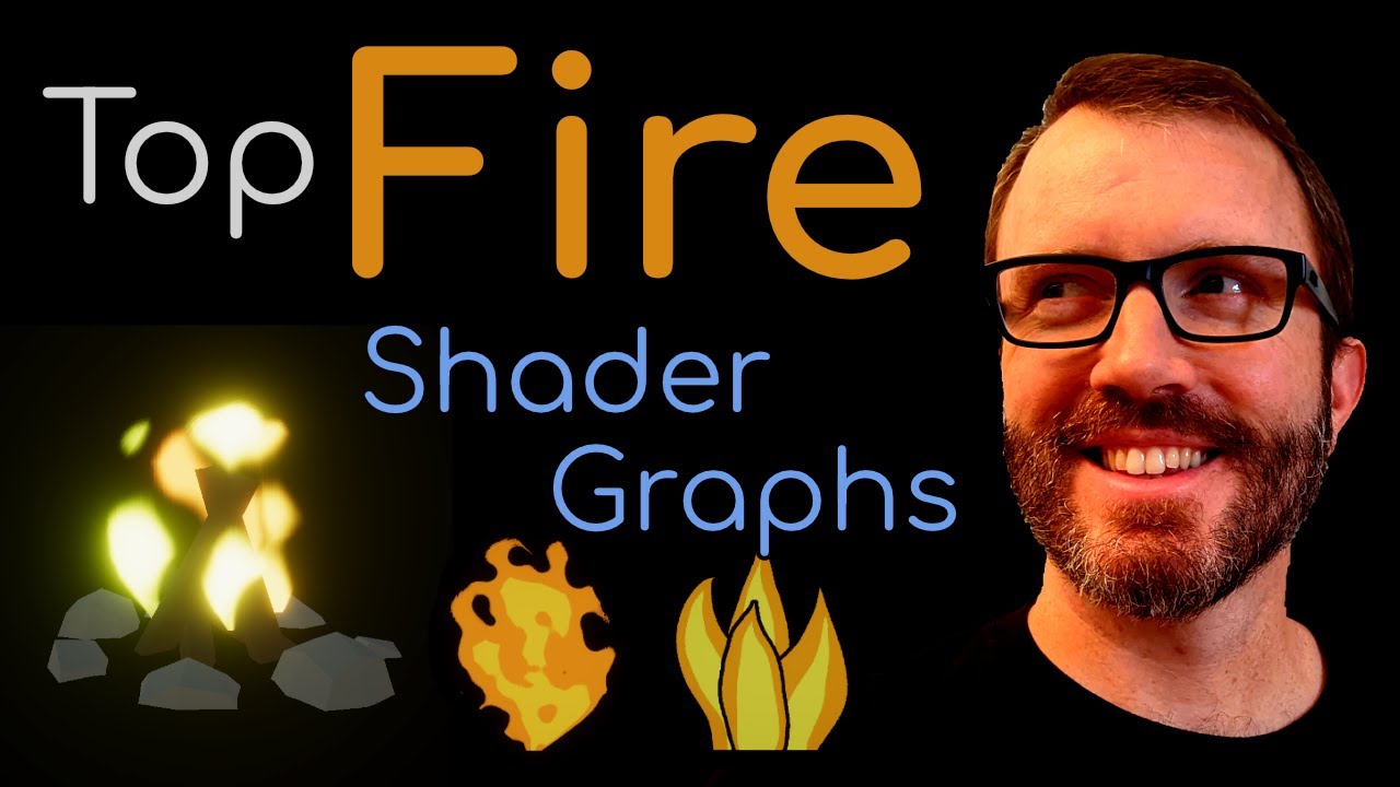 Top FIRE Shader Graphs for Unity - 2D Fire Shader Graphs