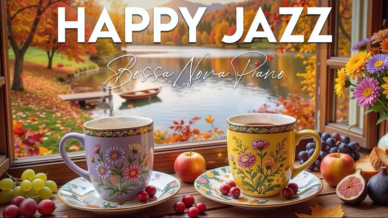 Relaxing June Morning Jazz ☕ Happy Summer Coffee Music & Sweet Bossa Nova Piano for Good Mood